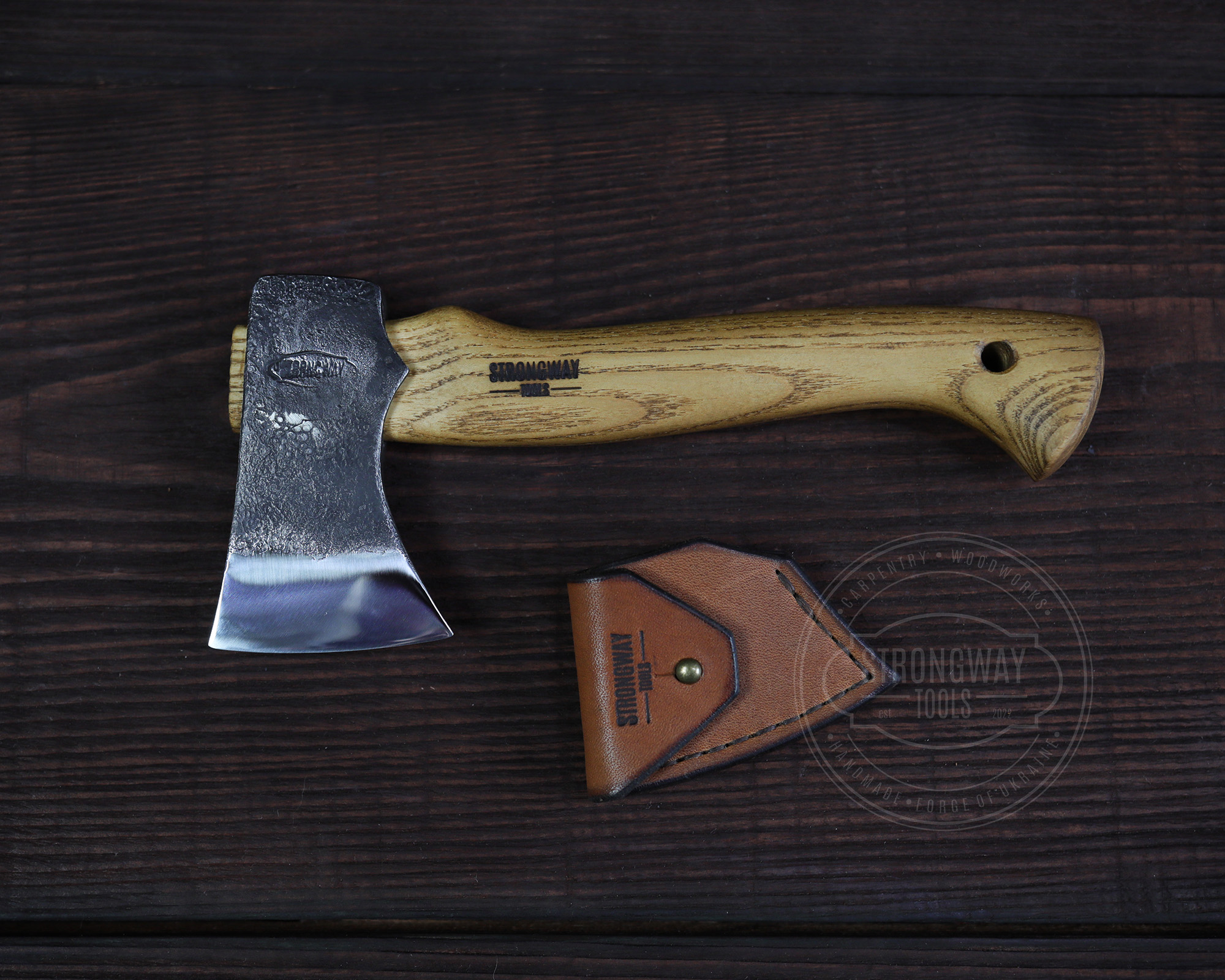 Large Steel Hooped Wooden Mallet (hammer) - The Spoon Crank