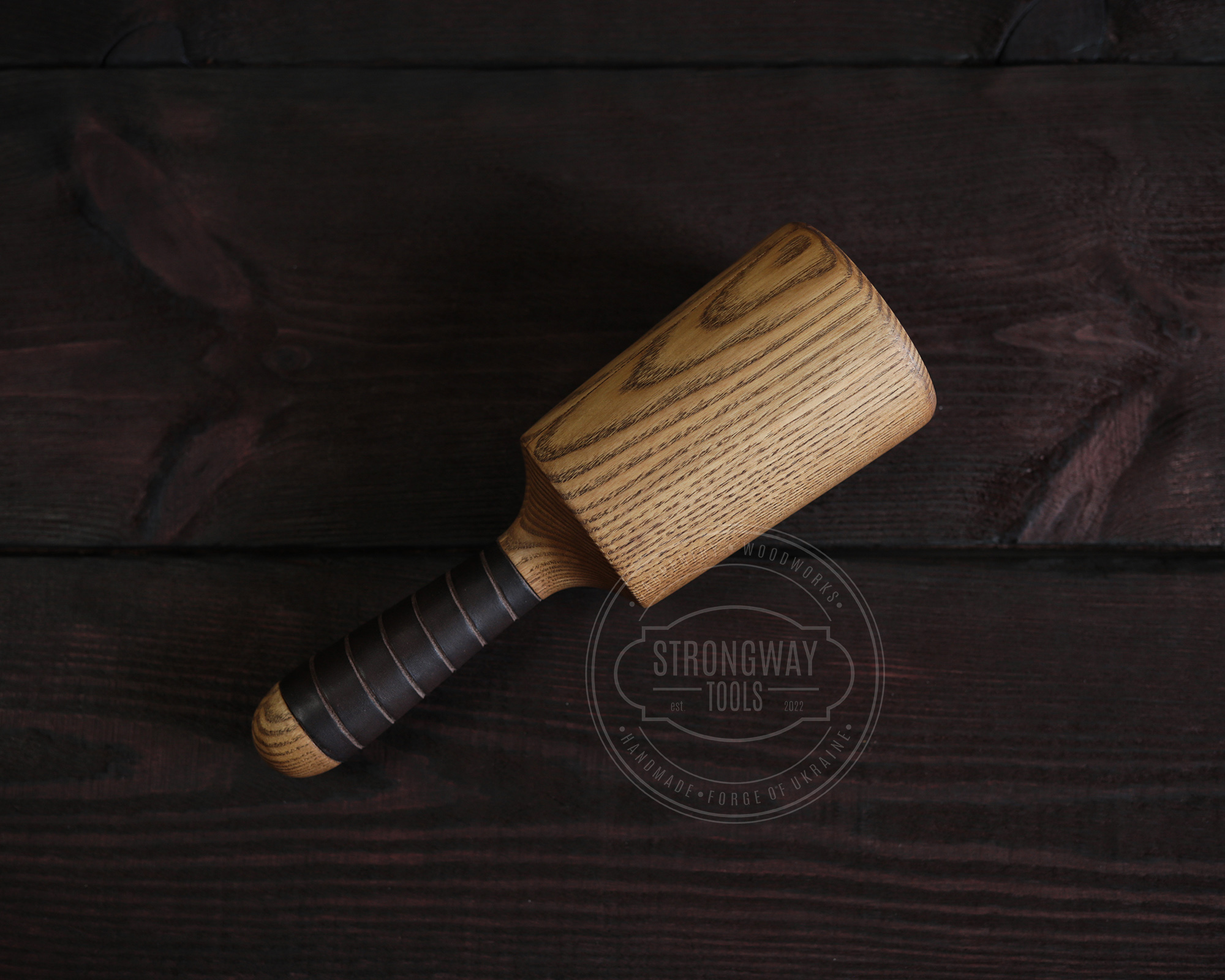 Cone-shaped Wooden Mallet > STRONGWAY TOOLS, L.L.C.
