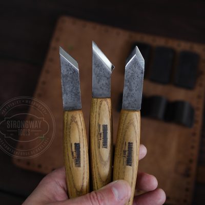 Set of 3 Cutting Knives With Bag STRONGWAY TOOLS, L.L.C. 2