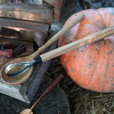 Long Handle Spoon Carving oval Knife