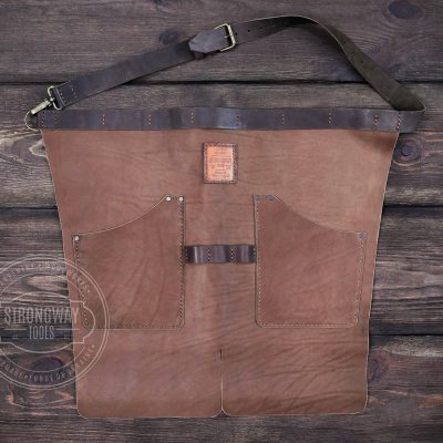 Bushcraft Leather belt Bag > STRONGWAY TOOLS, L.L.C.