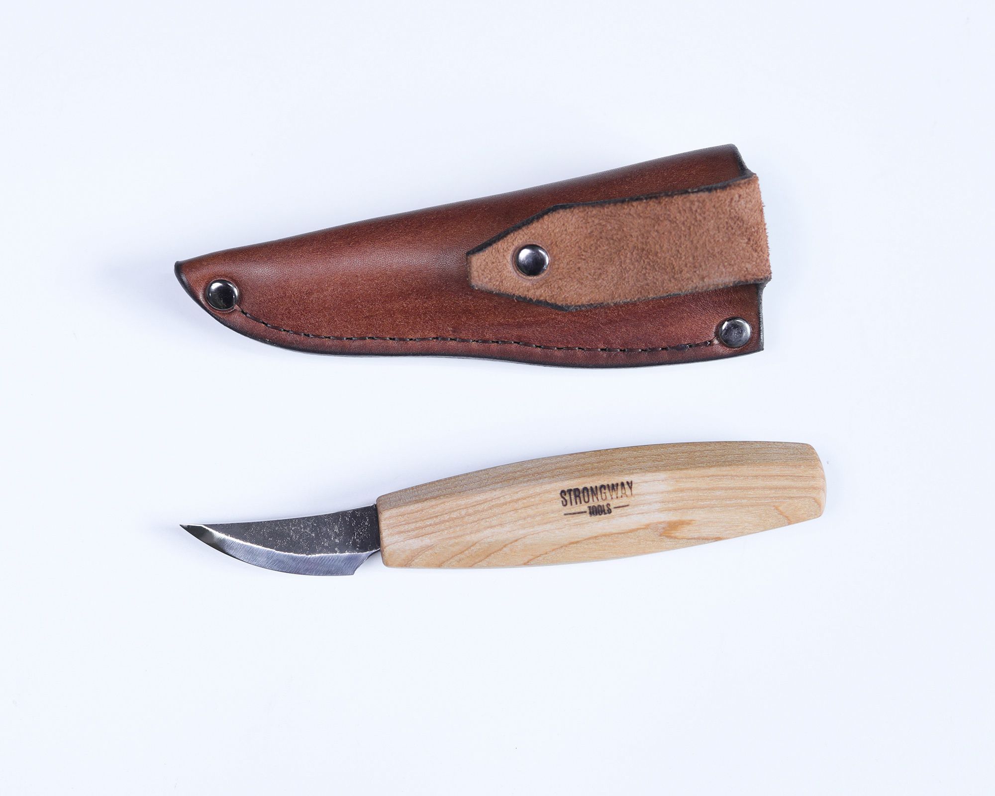9 Carving Knife, Yew Wood Handle