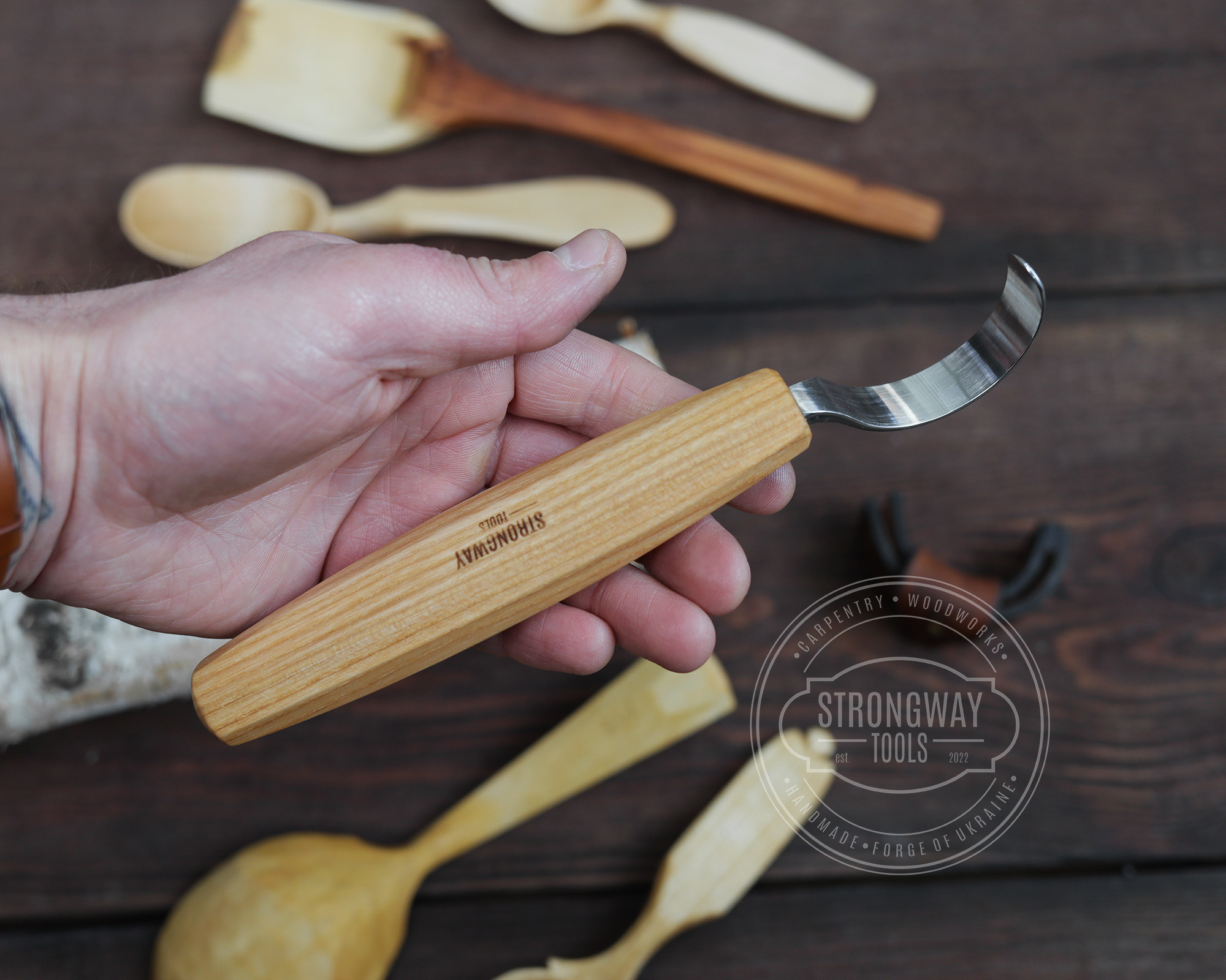 Carving a Spoon  Narex Spoon Carving Starter Kit