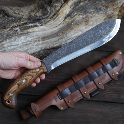 Bushcraft Knife with MOLLE System on Sheath STRONGWAY TOOLS, L.L.C.