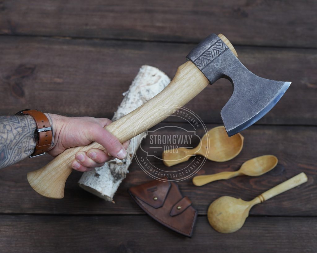Handmade Carving Axe - Hatchet - The Spoon Crank
