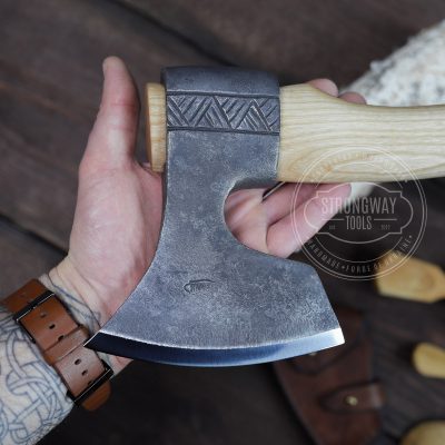 Carving Axe with smooth  handle STRONGWAY TOOLS, L.L.C. 2