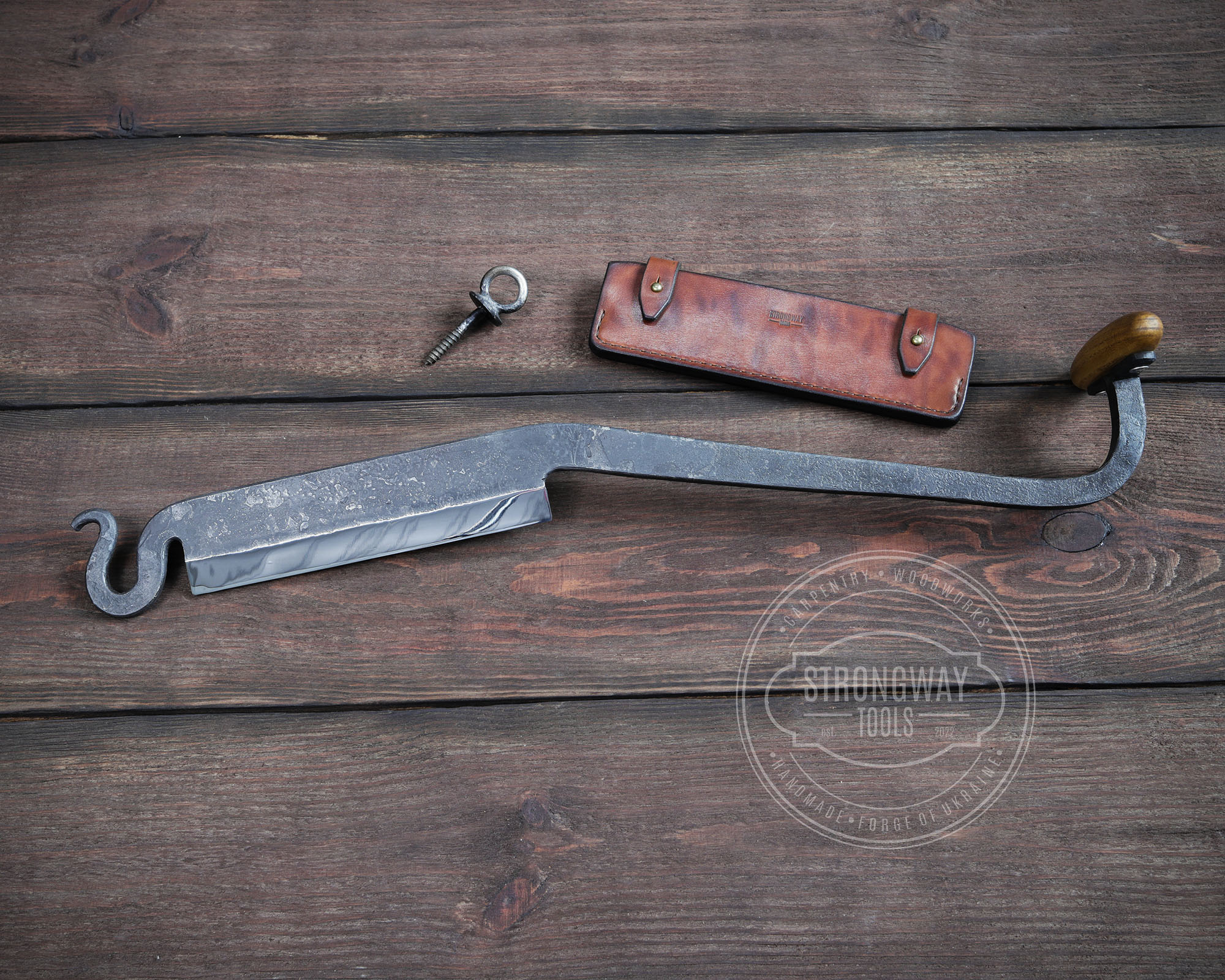 Hand Forged Stock Knife. Hand Forged Cloggers Knife. Stock Knife