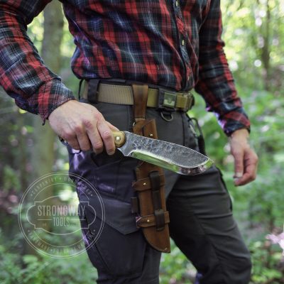 Bushcraft Knife 3 with MOLLE System on Sheath STRONGWAY TOOLS, L.L.C. 2
