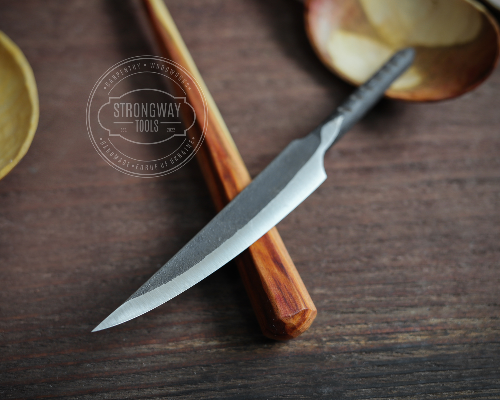 Hand Forged Straight Carving knife > STRONGWAY TOOLS, L.L.C.