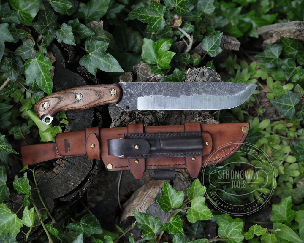 Bushcraft Knife 3 with MOLLE System on Sheath > STRONGWAY TOOLS, L.L.C.