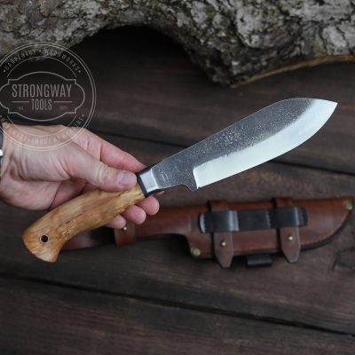 Bushcraft Knife 5 with MOLLE System on Sheath STRONGWAY TOOLS, L.L.C. 2