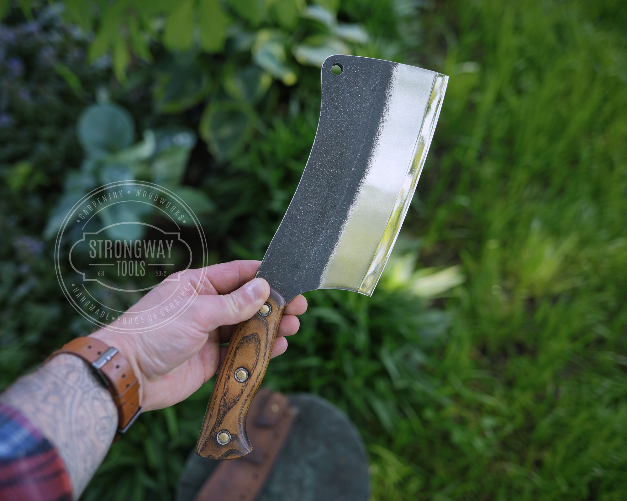 Forged cleaver > STRONGWAY TOOLS, L.L.C.
