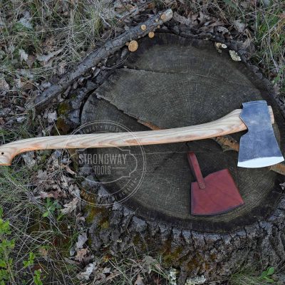 Large felling axe with long handle STRONGWAY TOOLS, L.L.C.
