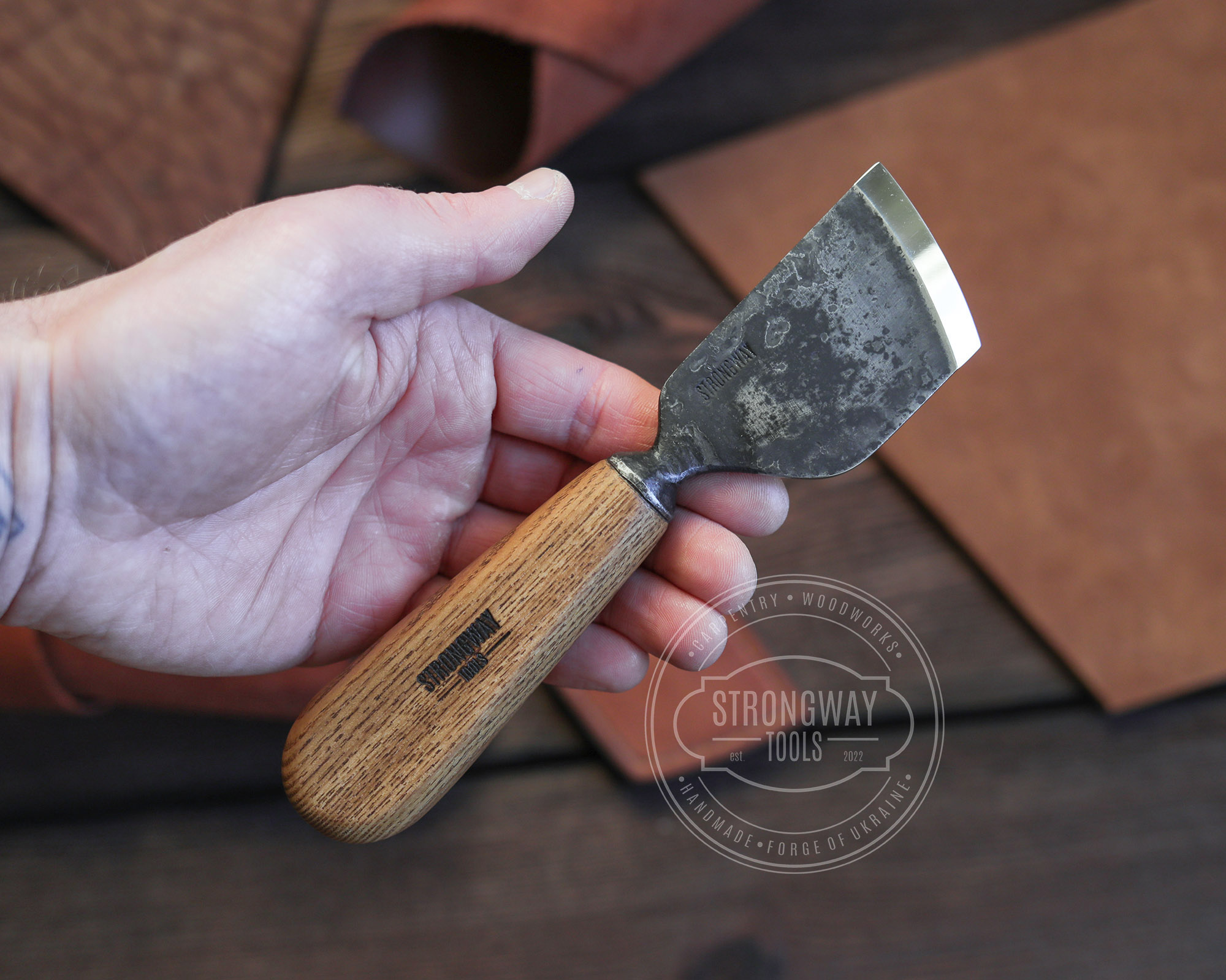 Nerd.blades - Skiving knife for leather work