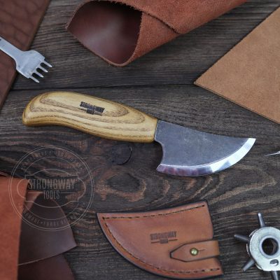 Mascon & ZeeBee Tools V2 Leather Rougher (Olive Wood) — ZeeBee Leather