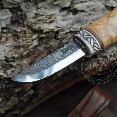 Knife with  stabilized Karelian birch Handle 3 STRONGWAY TOOLS, L.L.C. 2