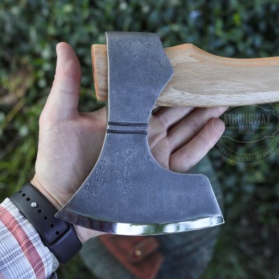 Damascus carving axe STRONGWAY TOOLS, L.L.C. 2