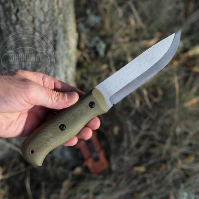 Knife with micarta handle 3 STRONGWAY TOOLS, L.L.C. 2