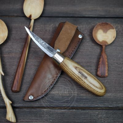 Hand Forged Wood Carving Knife STRONGWAY TOOLS, L.L.C.