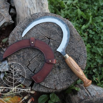 Hand-Forged Garden Scythe,  Garden Sickle