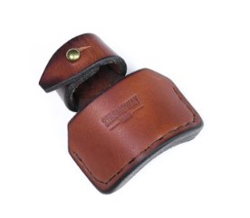 Leather Sheath for Small Curved bowl adze 1 SKU41002